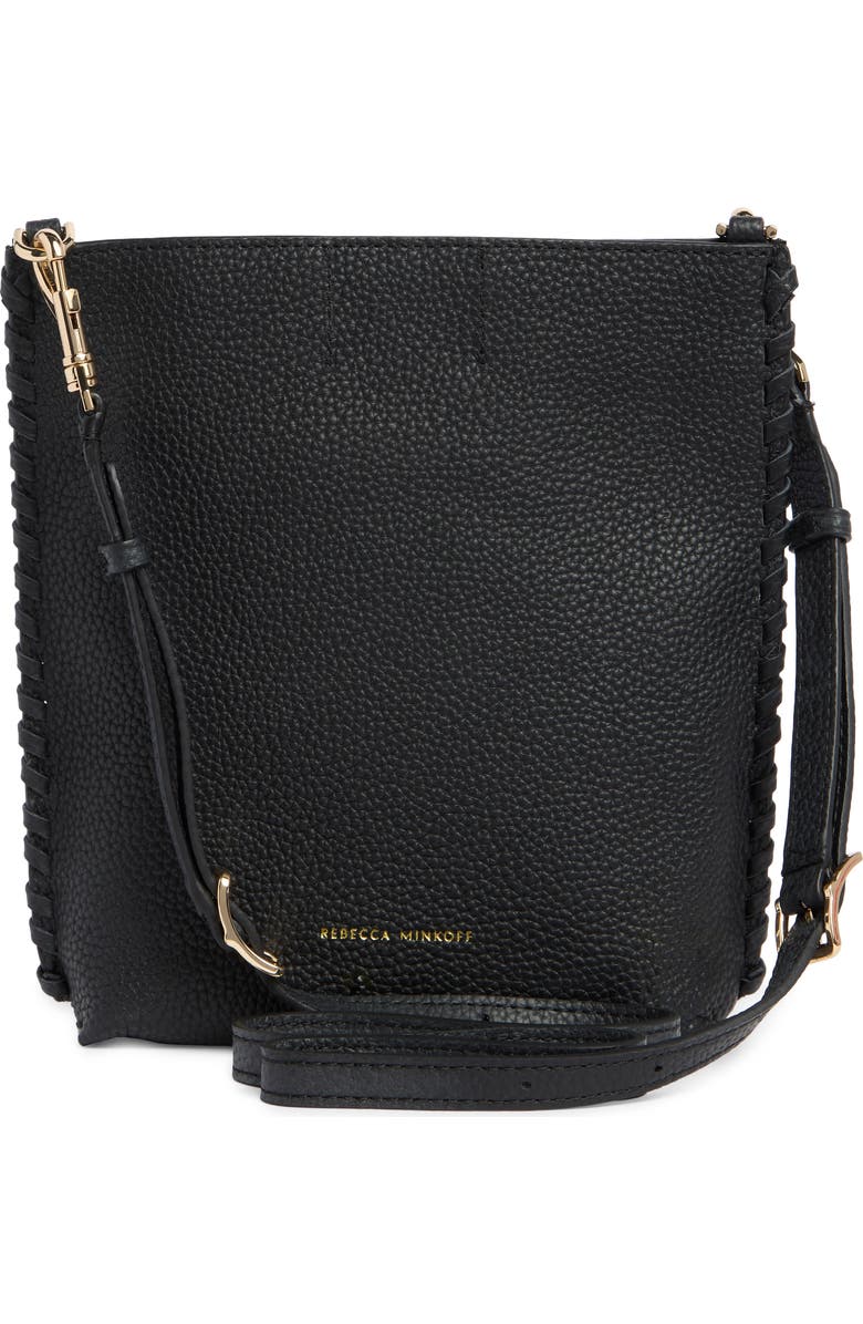 Rebecca Minkoff Darren Shoulder Bag, Alternate, color, Black