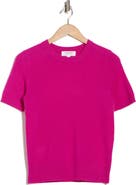 Nordstrom Short Sleeve Cashmere Sweater