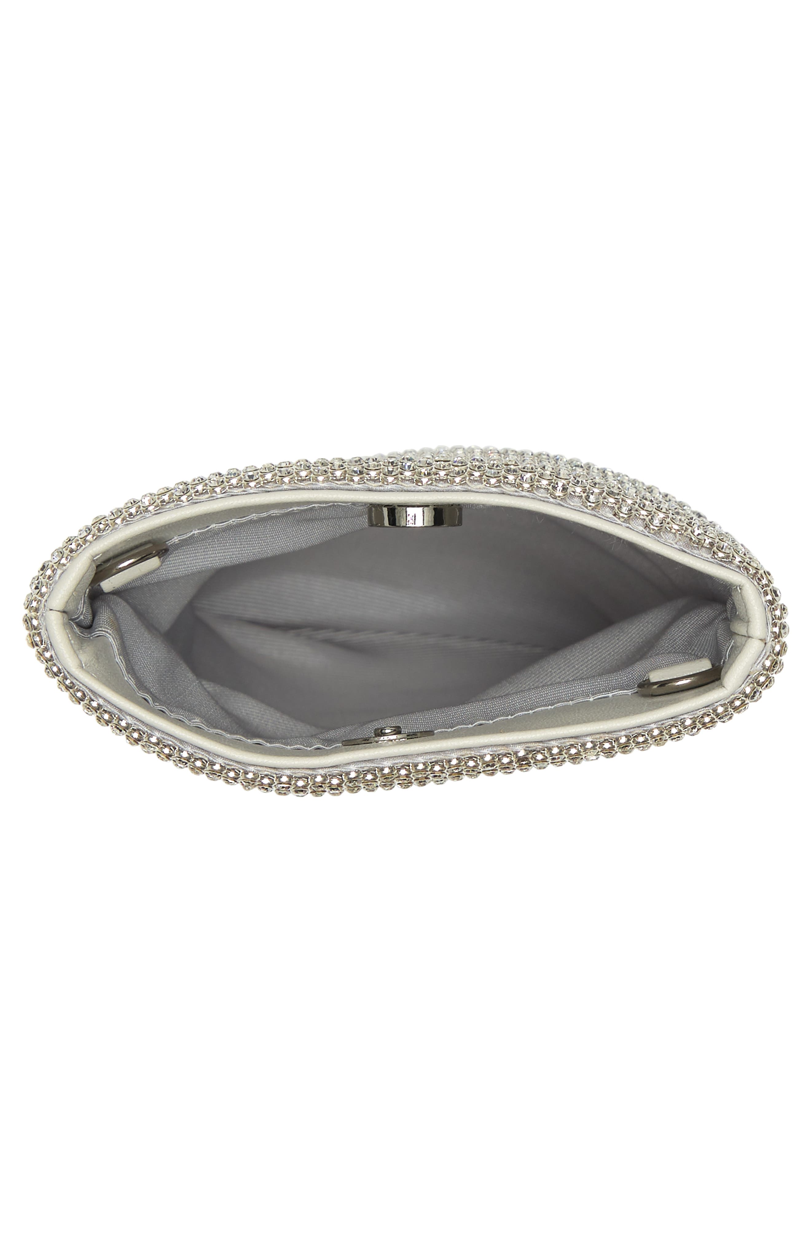 Whiting & Davis Crystal Cosmo Crossbody Bag, Alternate, color, 