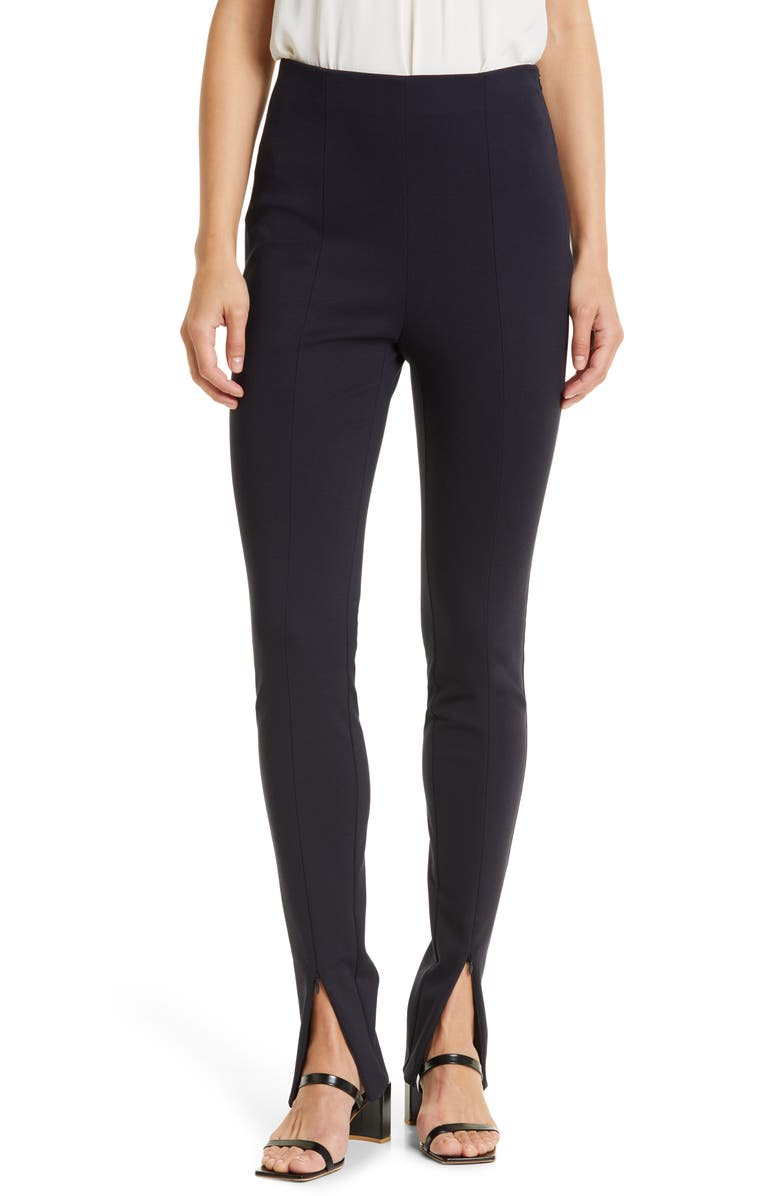 BOSS Tashani Zip Hem Ankle Pants, Main, color, 