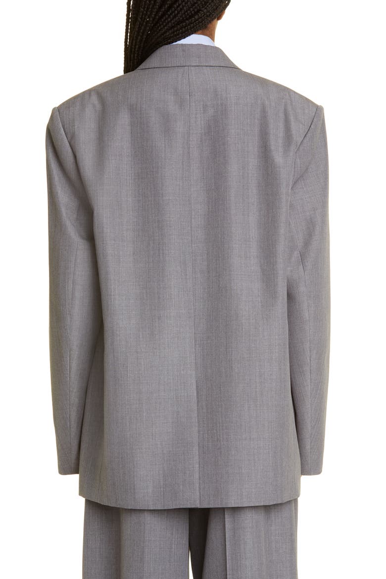 Shirt Inset Blazer, Alternate, color, GREY