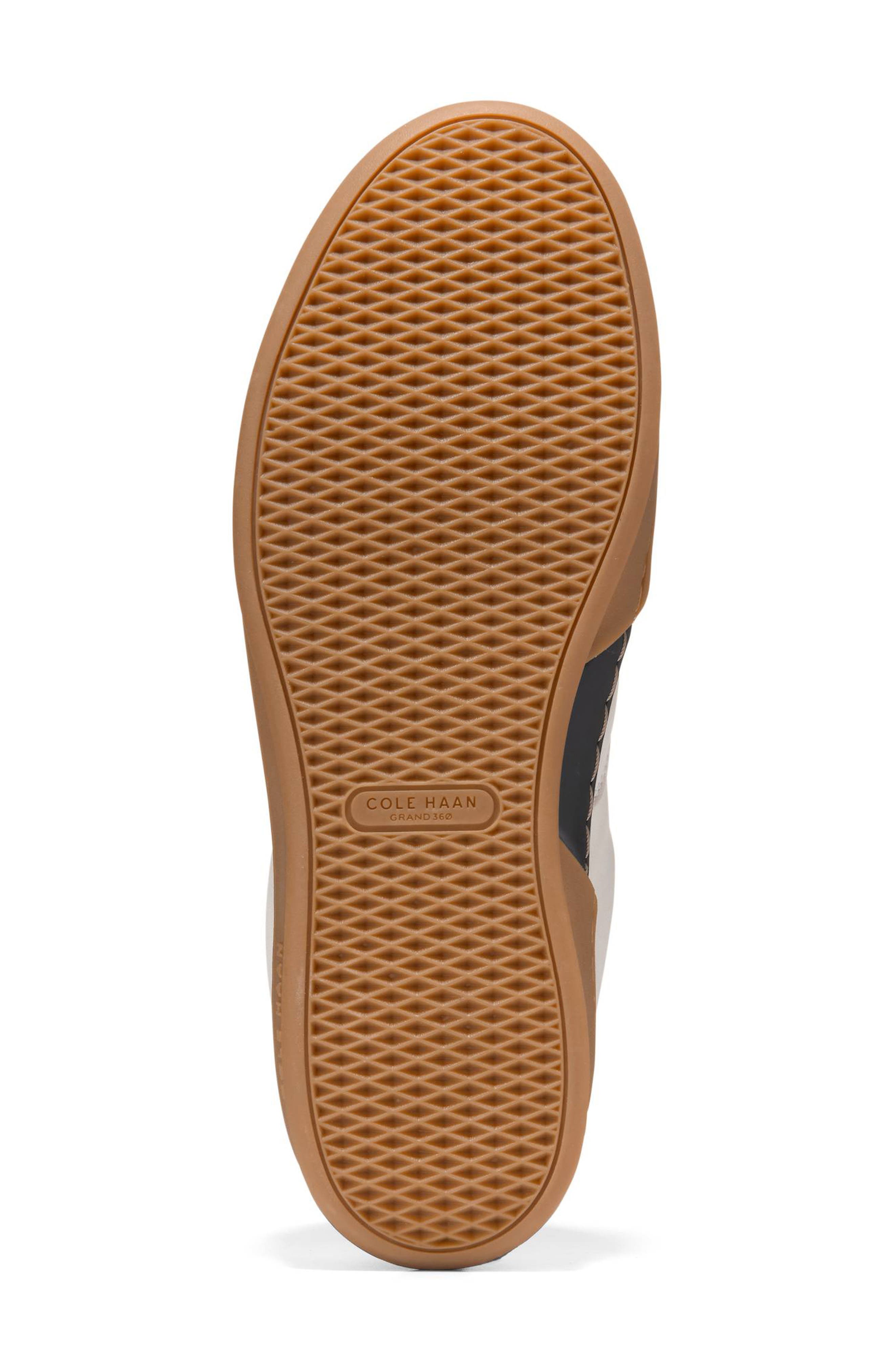 Grand Crosscourt Turfline Sneaker, Alternate, color, IVORY / BLACK / NATURAL GUM O