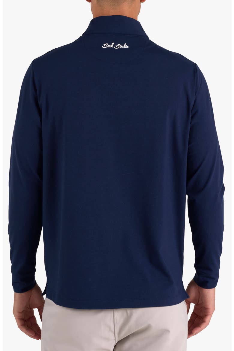 Velocity Performance Quarter Zip Pullover, Alternate, color, DARK NAVY