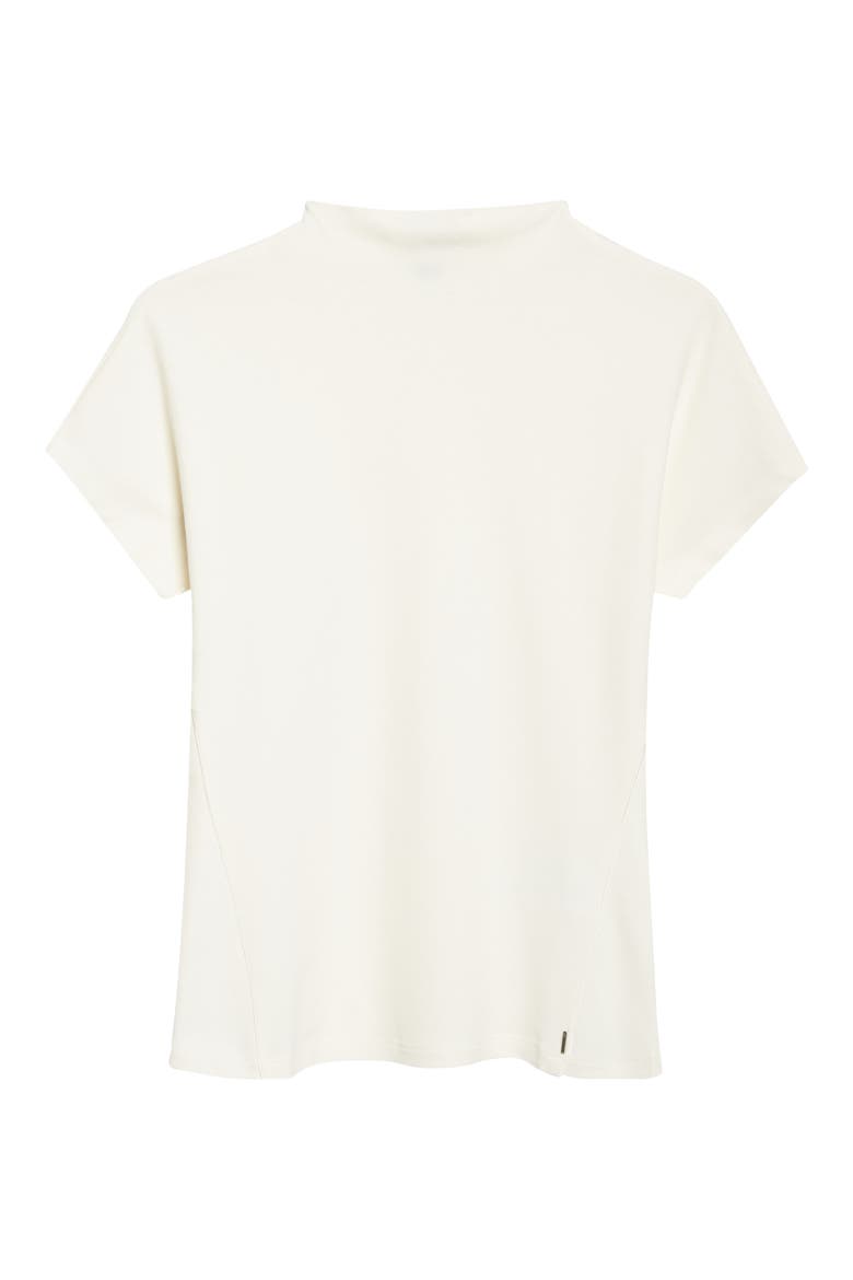 Ecrei Mixed Media Cotton T-Shirt, Alternate, color, SOFT CREAM