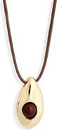 Panacea Teardrop Pendant Necklace