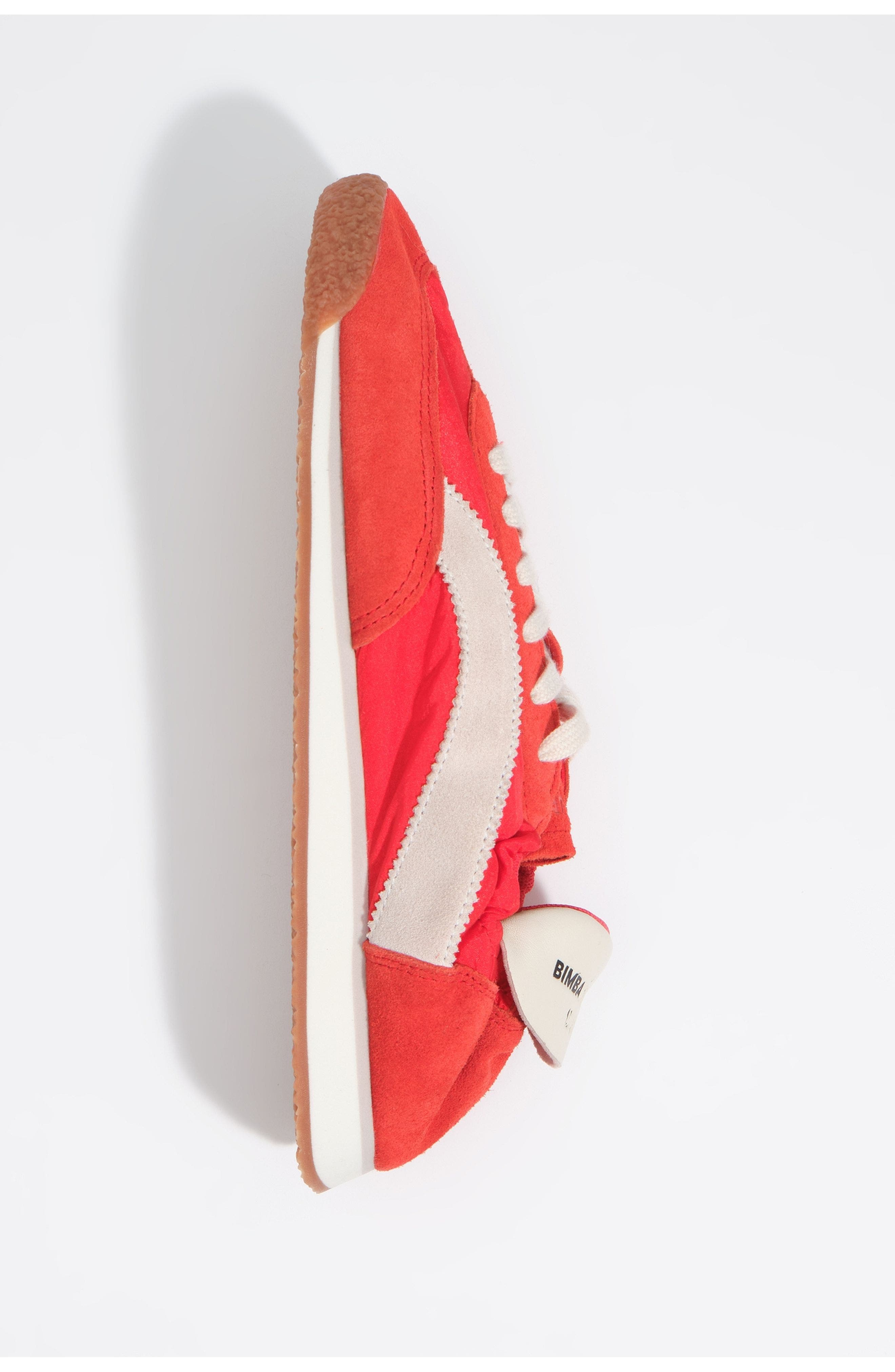 Suede Nylon 13 06 Sneaker, Alternate, color, RED