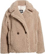 UGG® Gertrude Teddy Faux Shearling Coat