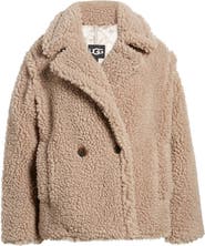 UGG® Gertrude Teddy Faux Shearling Coat