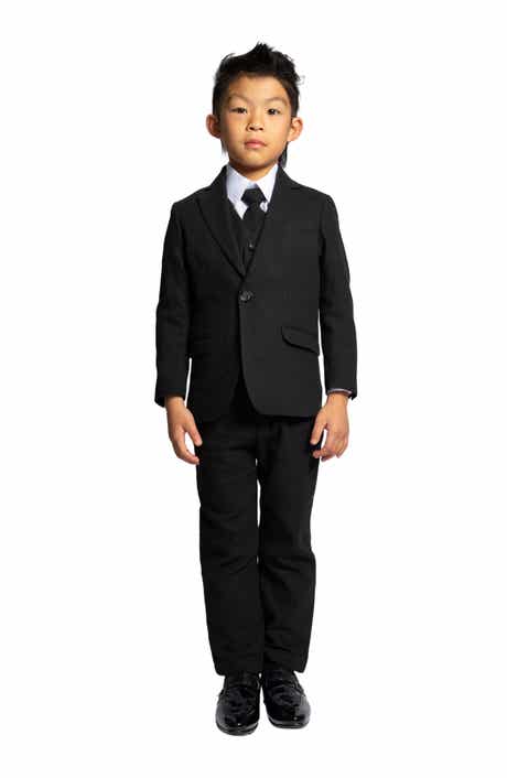Kids' Oasis Safari Linen Blend Five-Piece Suit