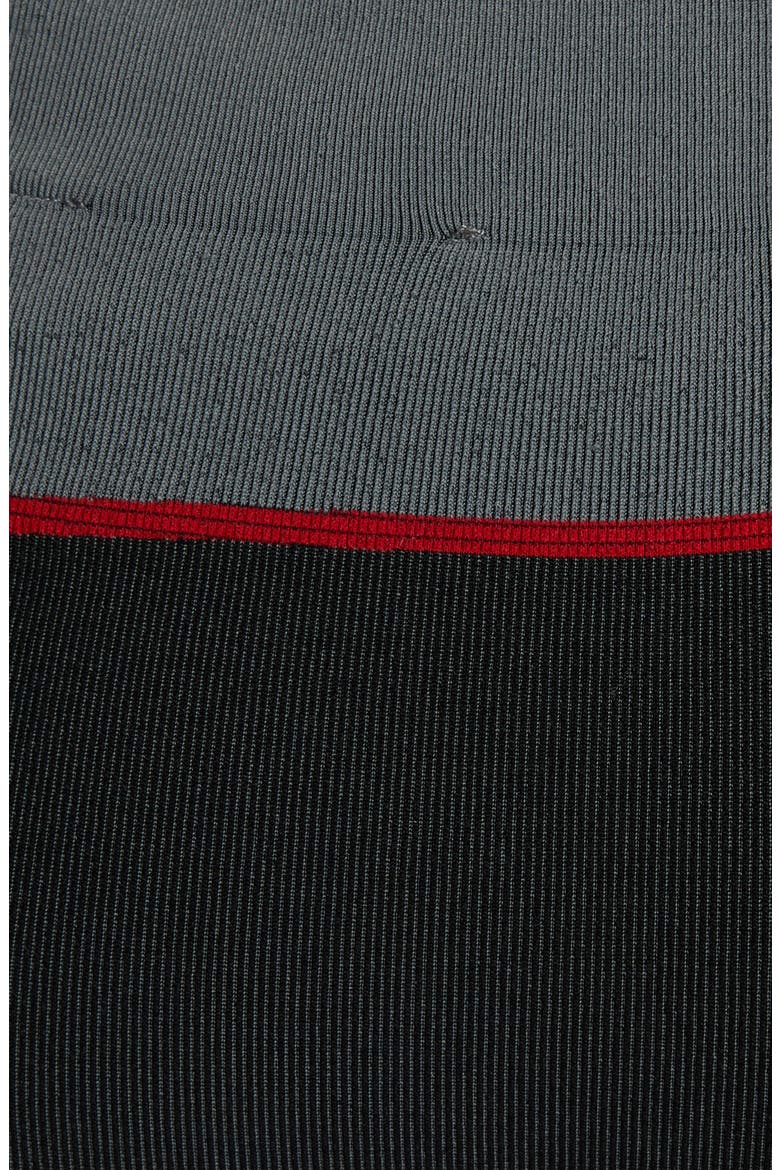 Logo High Waist Rib Sweater Leggings, Alternate, color, BLACK