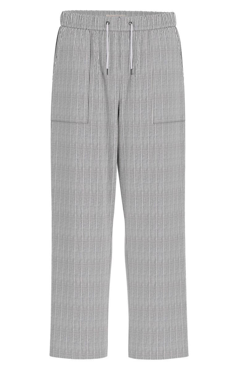 GUESS Stripe Drawstring Pants, Alternate, color, Dark Grey