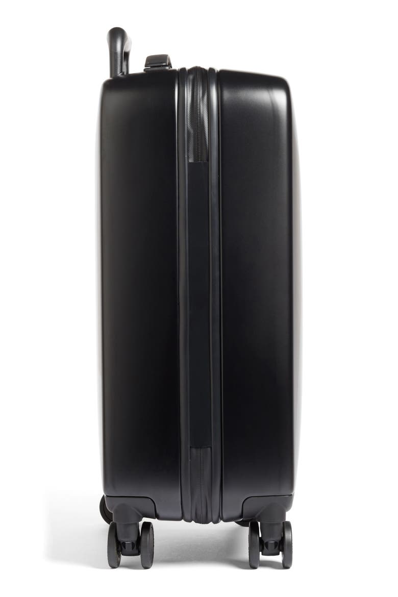 The A22 22-Inch Charging Wheeled Carry-On, Alternate, color, BLACK MATTE