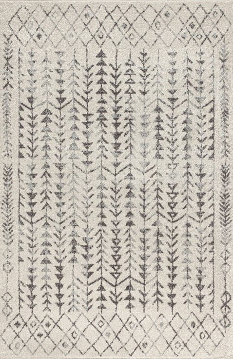 Ziri Moroccan Geometric Area Rug