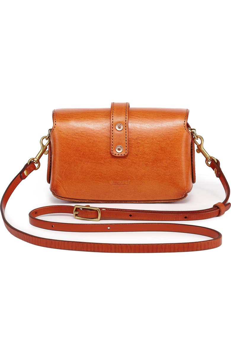 OLD TREND Pamela Leather Crossbody Bag, Alternate, color, Caramel