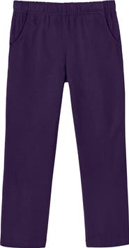 CITY THREADS Baby Girls UPF 50+ Soft 100% Cotton Jersey Pocket Pants