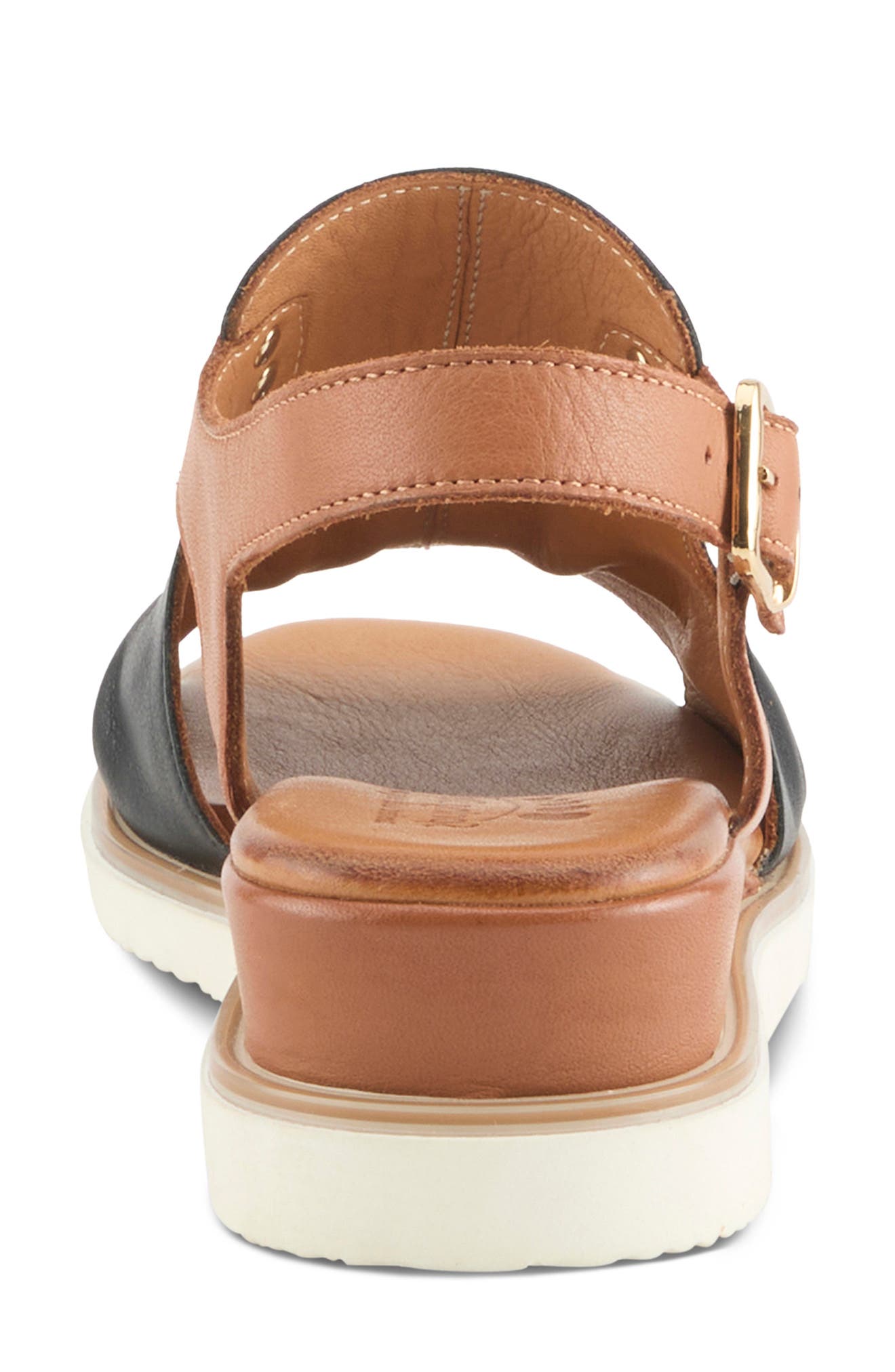 Spring Step Locals Wedge Sandal, Alternate, color, Black Multi