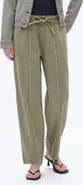 Bayeas Paperbag High Waist Tapered Mom Jeans