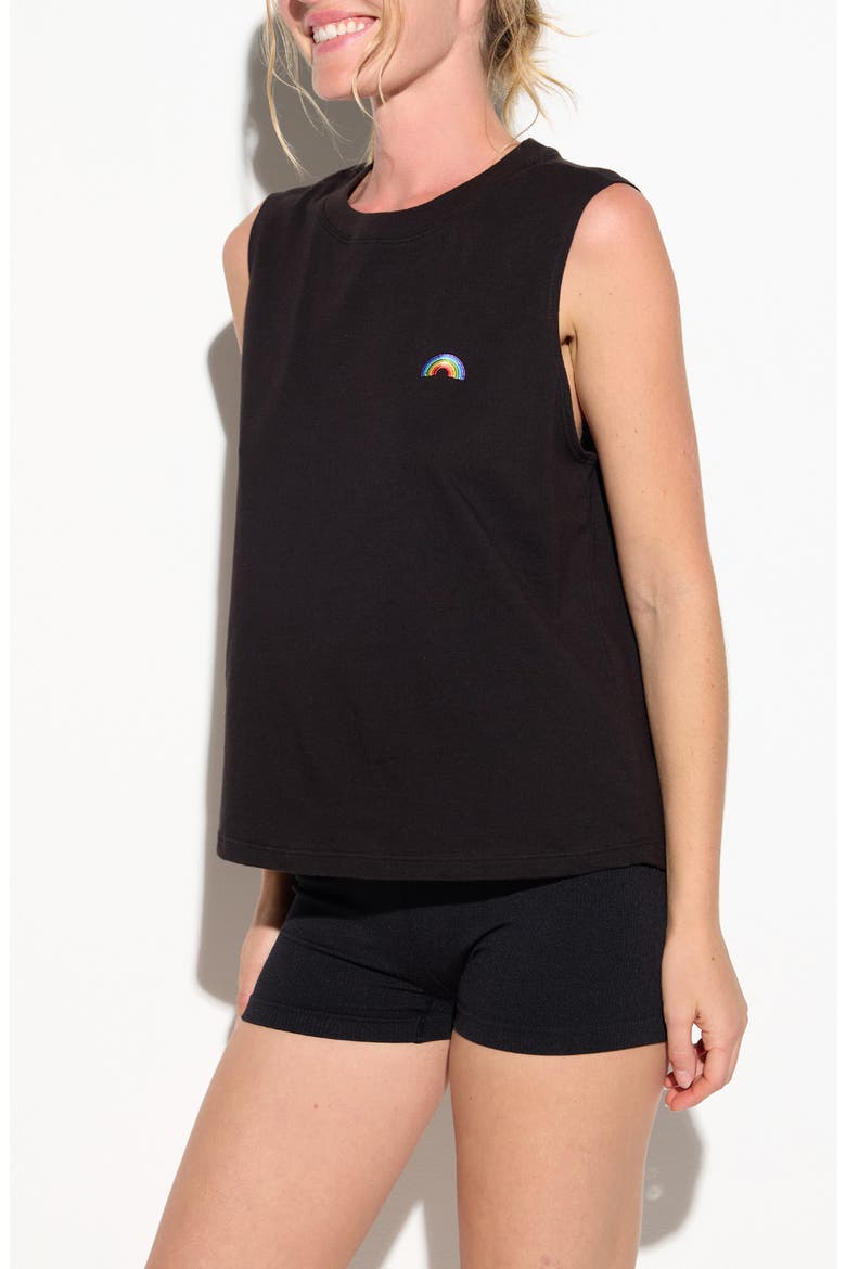 Live Light Vibe Tank, Alternate, color, BLACK