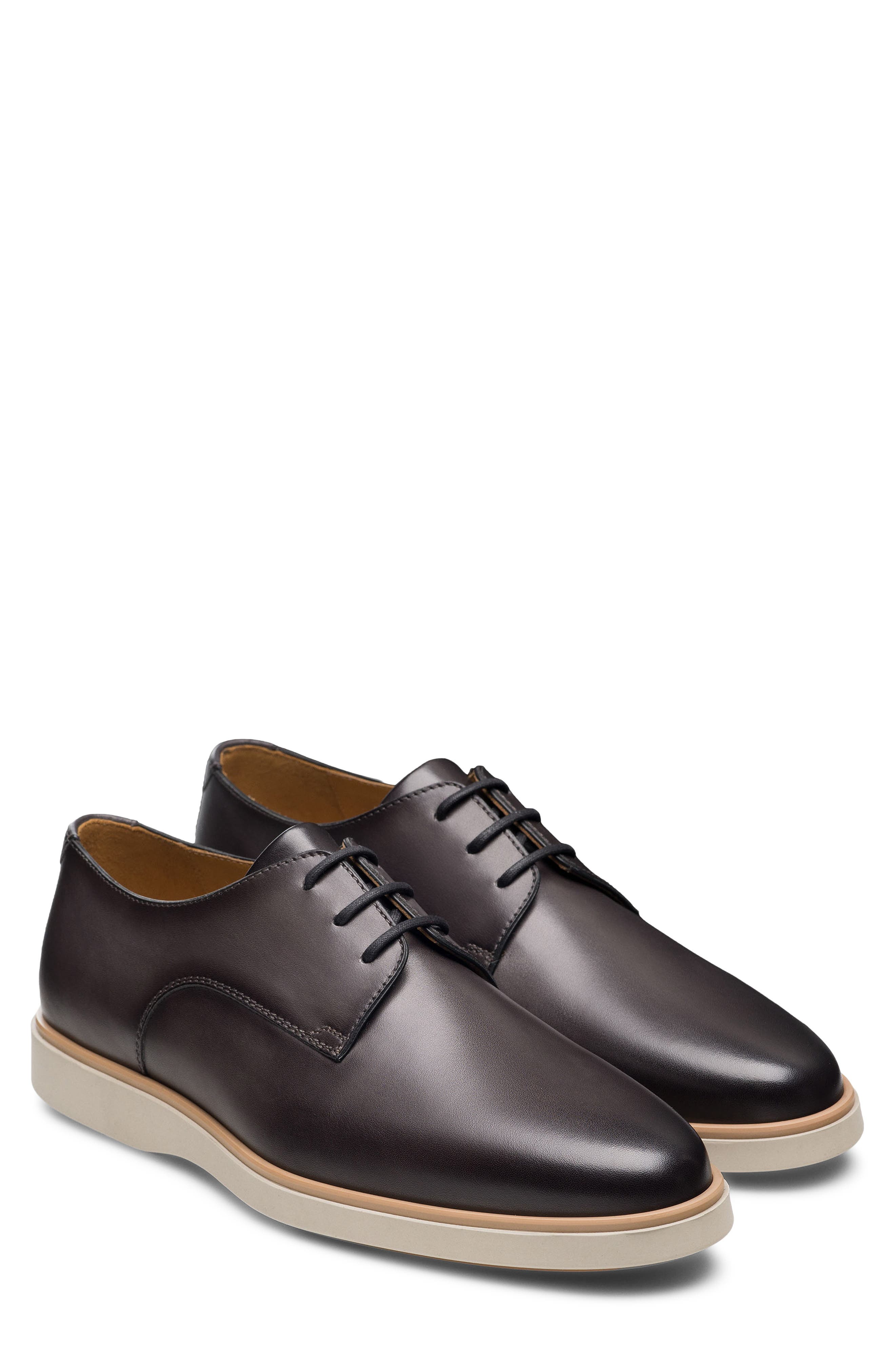 Leone II Plain Toe Derby, Main, color, GREY