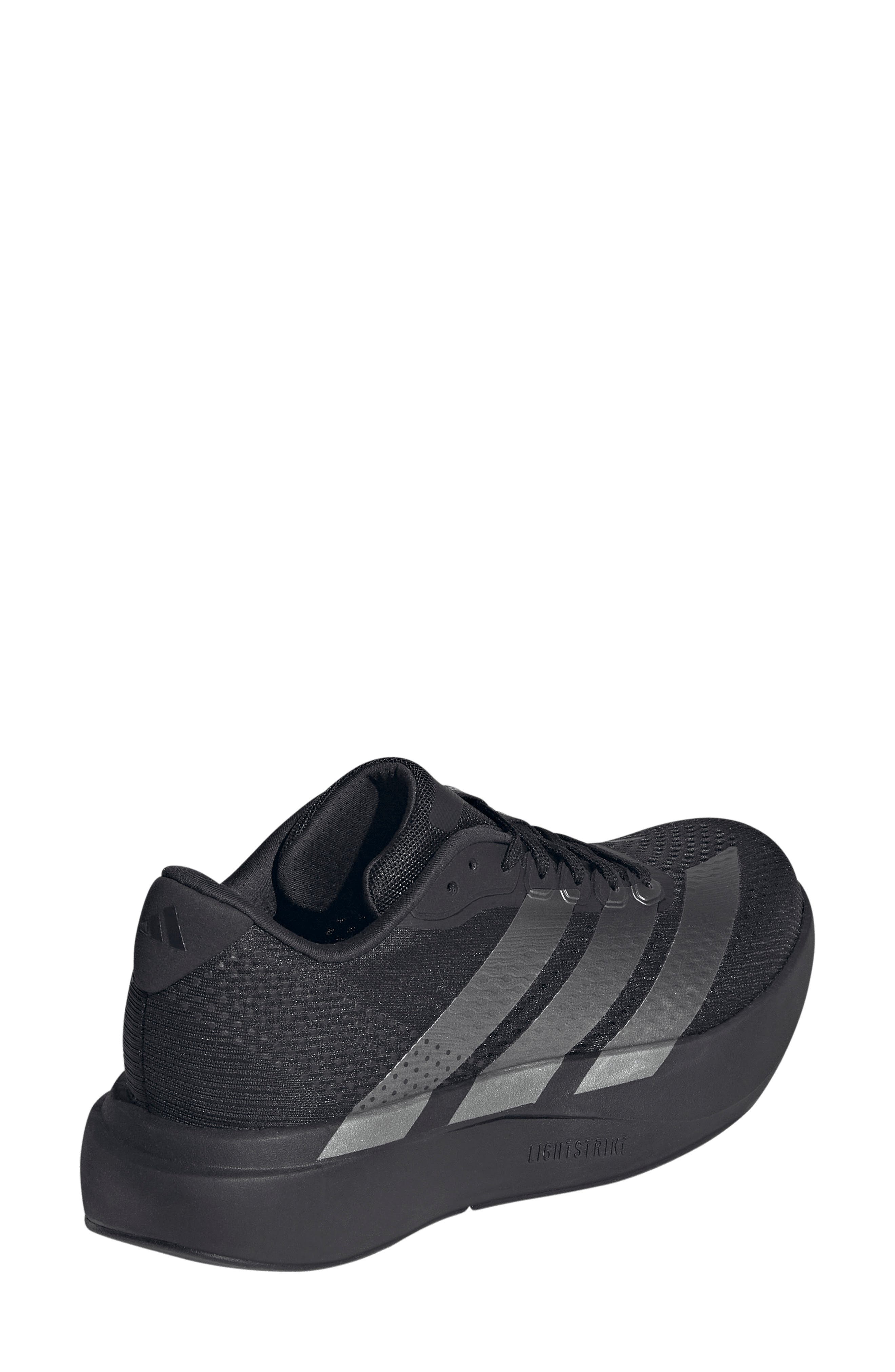 Adizero Pacer Running Sneaker, Alternate, color, BLACK/ IRON METALLIC/ CARBON