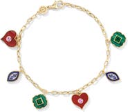 Orly Marcel Symbols Charm Bracelet