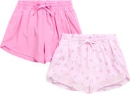 90 DEGREE BY REFLEX Kids' 2-Pack Lightstreme Active Shorts