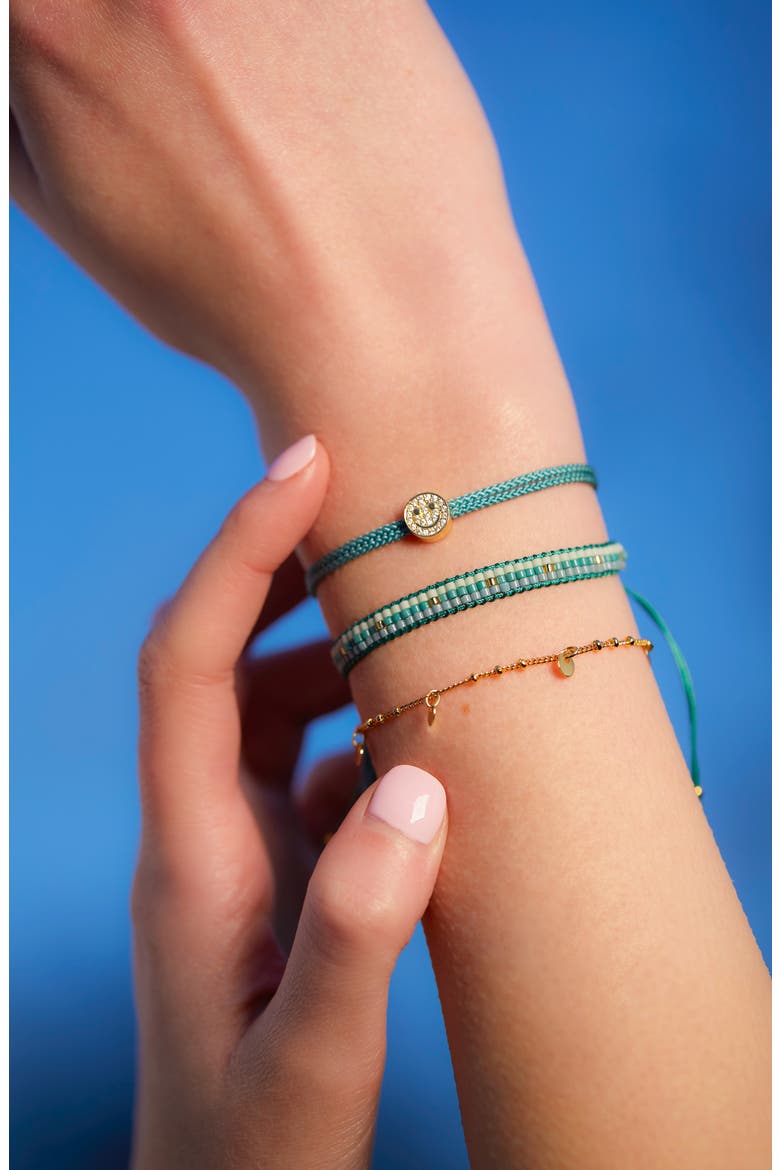 Set of 2 Bracelets, Alternate, color, GOLD