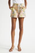 Cinq à Sept Addie Embroidered Cotton Shorts