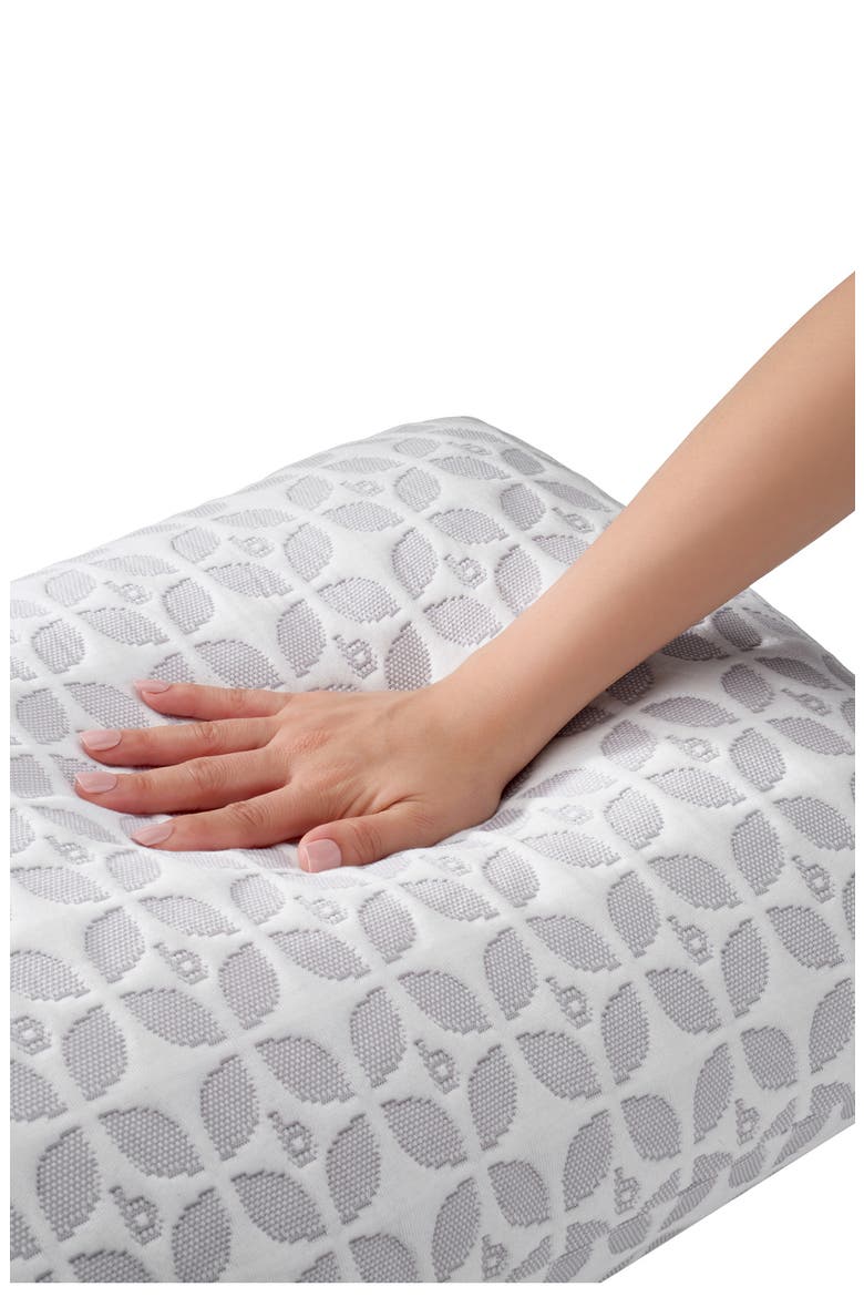 Signature Adjustable Memory Foam Pillow & Fill Pouch Set, Alternate, color, WHITE