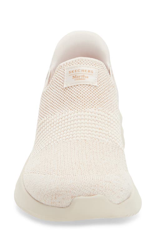 Skechers X Martha Stewart Ultra Flex 3.0 Sneaker In Neutral