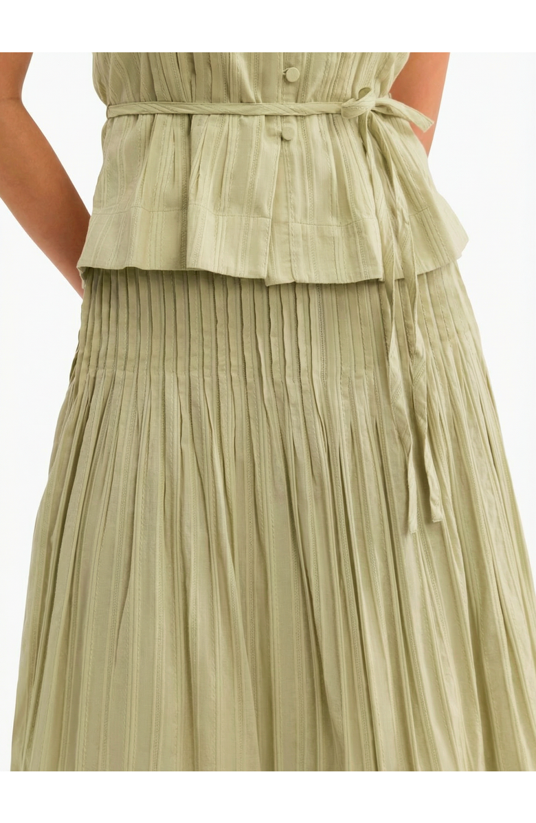 Rebecca Taylor Marianne Skirt, Alternate, color, Pale Sage