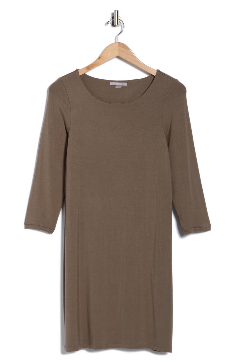 Tart Eros Three-Quarter Sleeve A-Line Dress, Alternate, color, Brindle