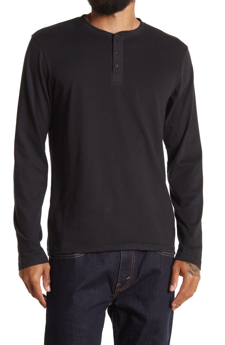 Abound Long Sleeve Henley Shirt, Main, color, 