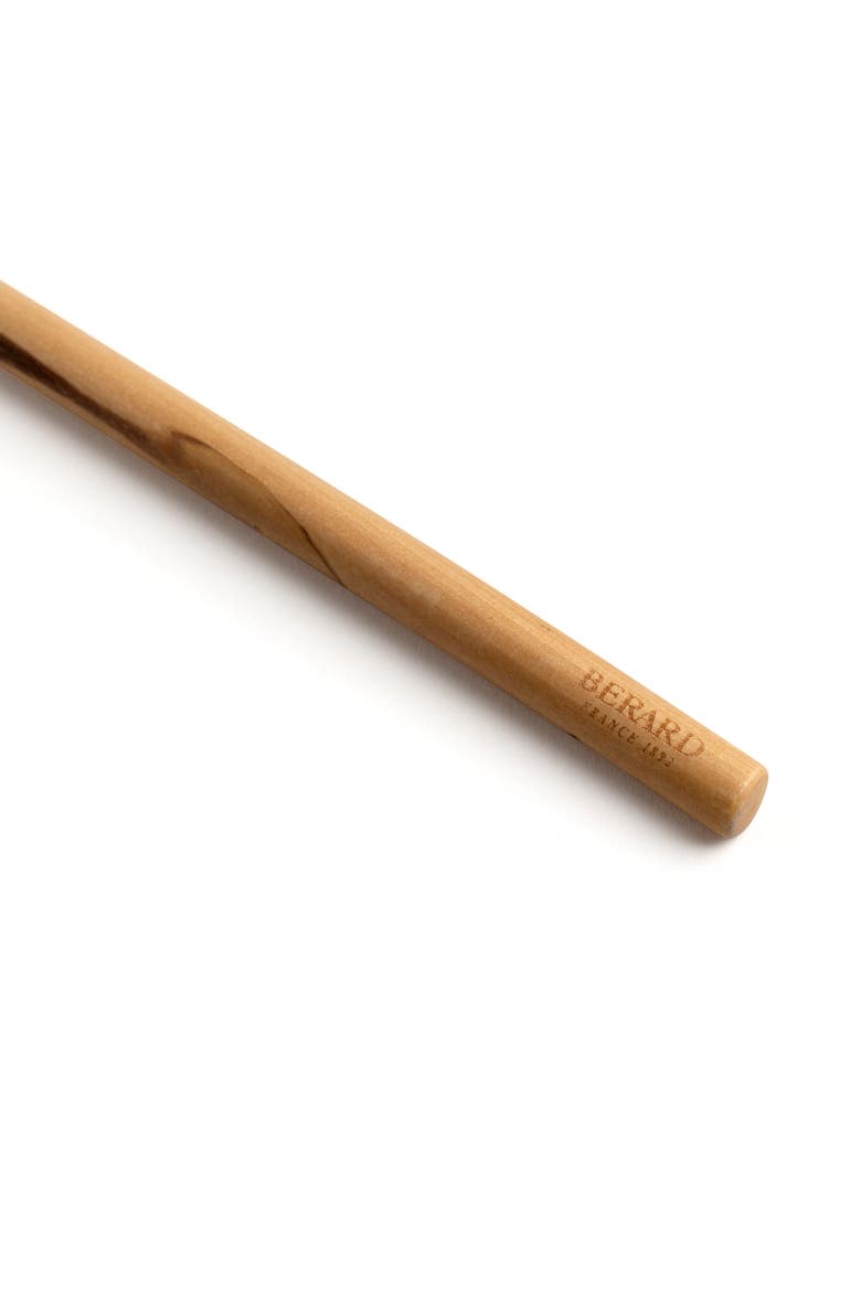 Handcrafted Olive Wood 12 Inch Pointed Spoon, Alternate, color, Brown