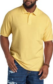 True Nation by DXL Big & Tall Garment-Dyed Polo Shirt