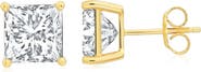 Crislu Men's Cubic Zirconia Stud Earrings