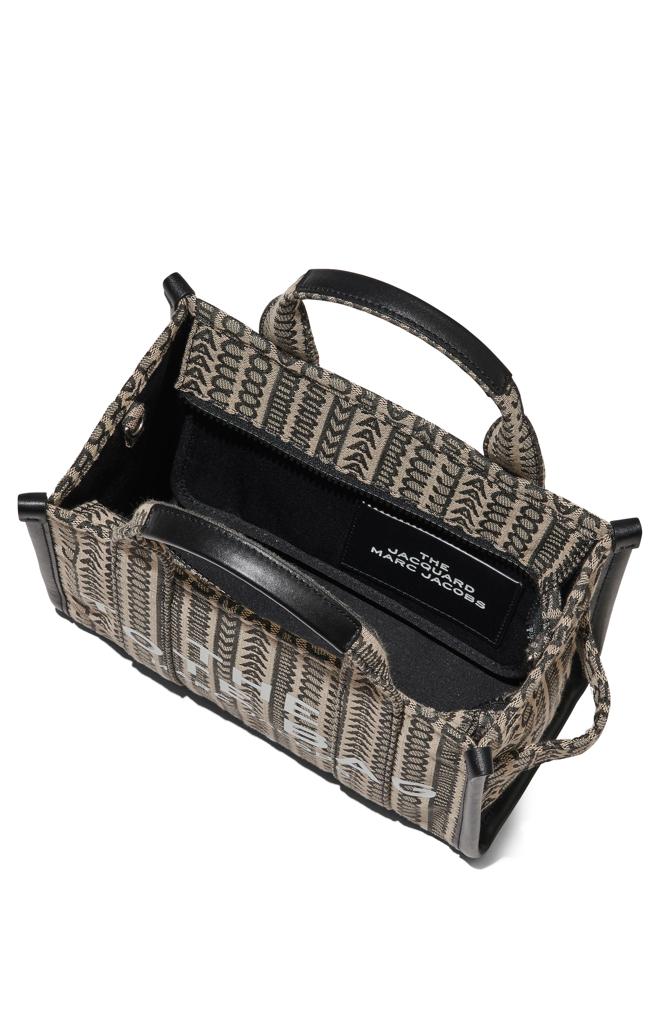 Marc Jacobs The Monogram Jacquard Small Tote Bag, Alternate, color, 