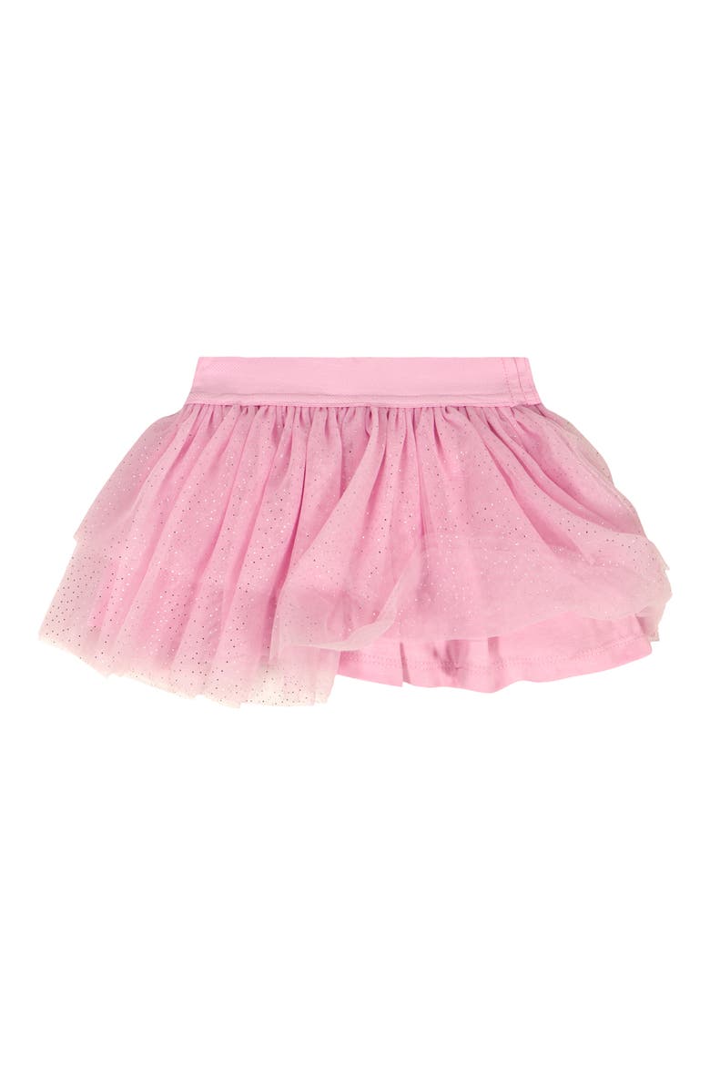 Kids' Floral Ruffle Bodysuit & Tutu Skort Set, Alternate, color, PINK MULTI