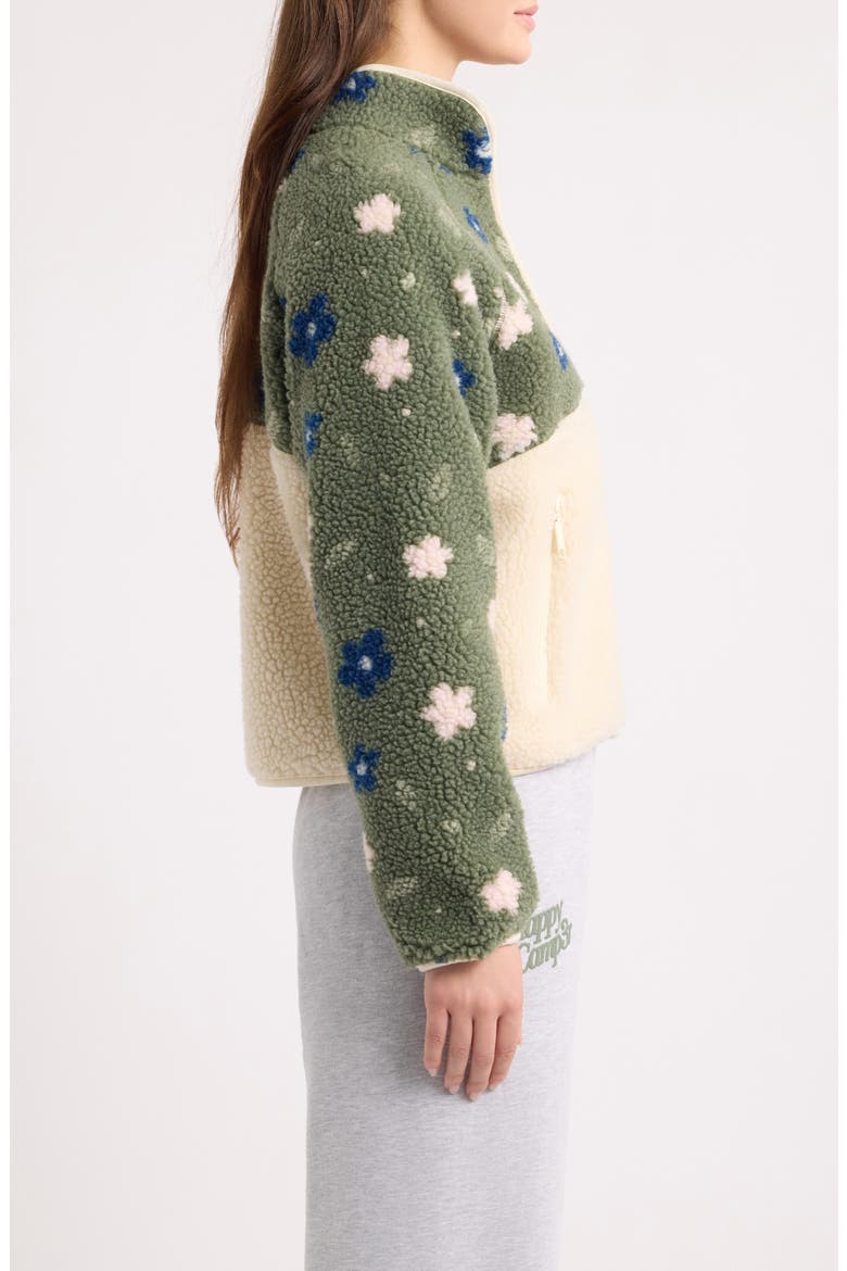 Sage Garden Macie Fleece Jacket, Alternate, color, OFF WHITE