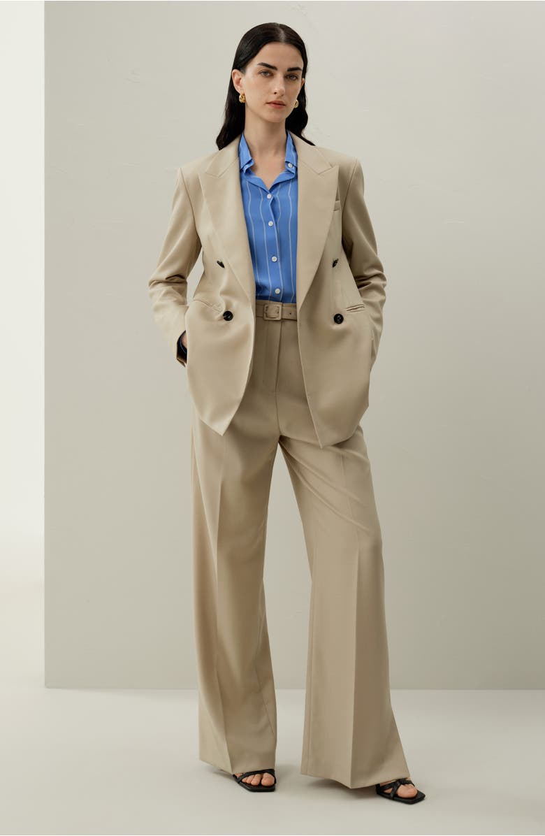 Lilysilk Amalfi Striped Shirt, Alternate, color, Amalfi Stripe