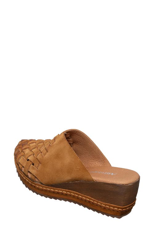 Antelope Teryl Platform Mule In Cognac