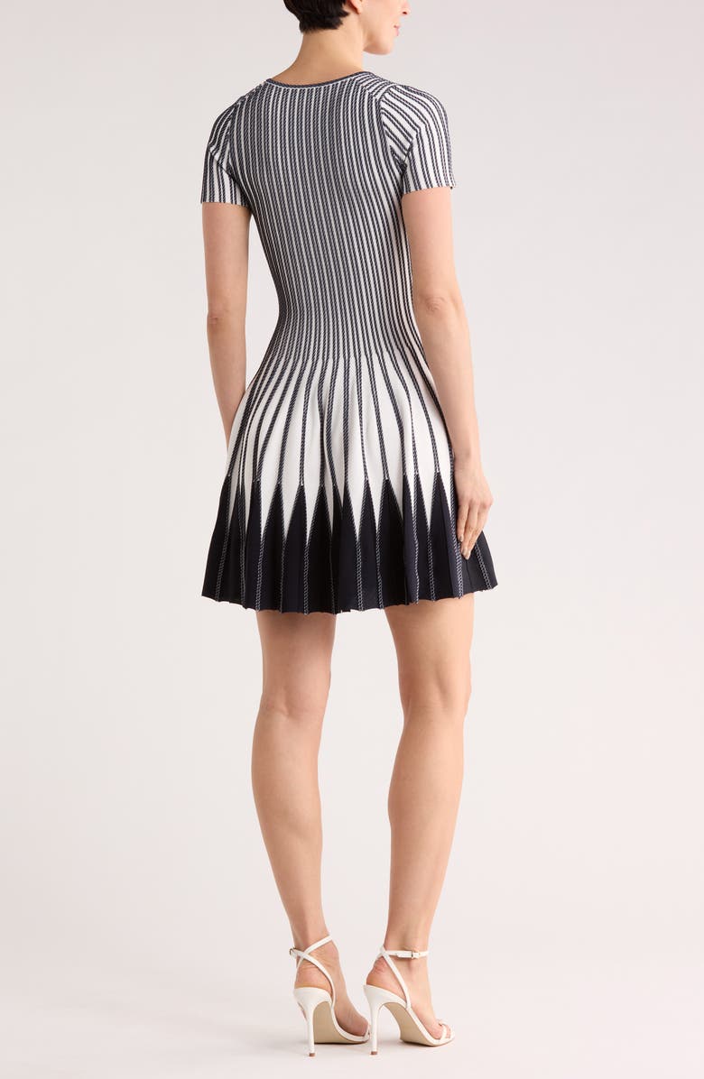 Simkhai Beckett Short Sleeve Sweater Dress, Alternate, color, Midnight Multi