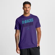 Nike Men's Nike Purple Arizona Diamondbacks 2026 City Connect Team Phrase Script Dri-FIT T-Shirt