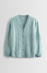 Nordstrom Kids' Oversize Cable Cardigan