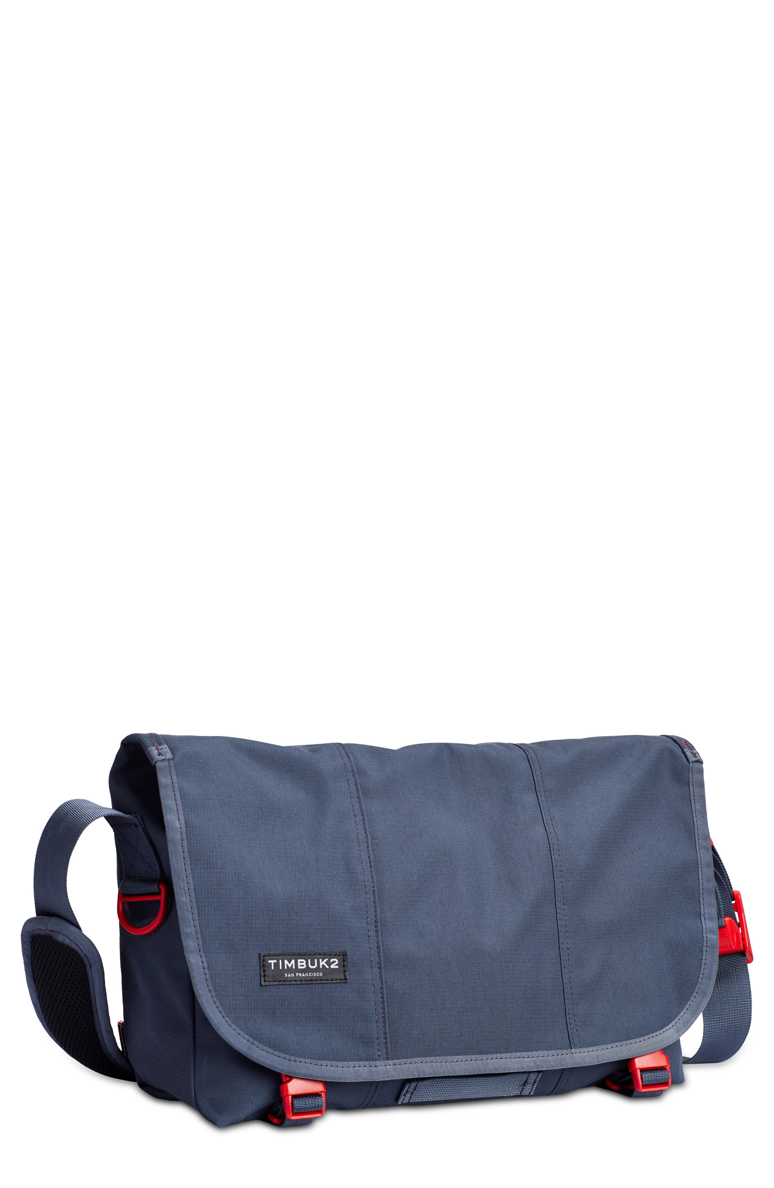 Flight Classic Messenger Bag, Main, color, GRANITE/ FLAME