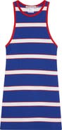 Alice + Olivia Pania Stripe Rib Racerback Tank