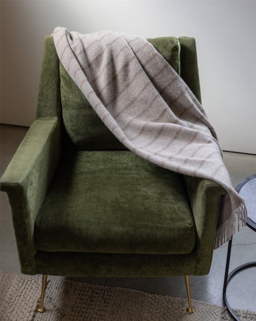 Graf & Lantz Graf Lantz Haus Alpaca Blanket In Gray