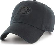 '47 Men's '47 Black Indiana Pacers Primary Logo Clean Up Adjustable Hat