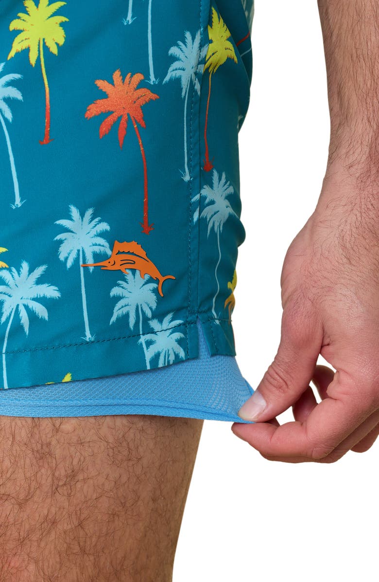 Tommy Bahama Naples Pom Palms Swim Trunks, Alternate, color, 
