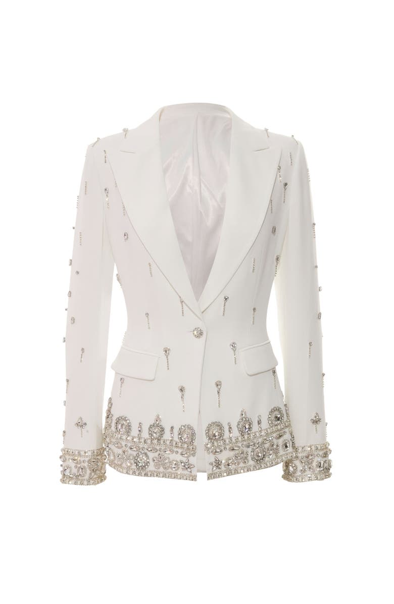 SPARKL Francesca Blazer, Alternate, color, White